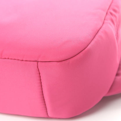 Prada Tessuto Nylon Soft Padded Belt Bag Fuxia 12 of 12