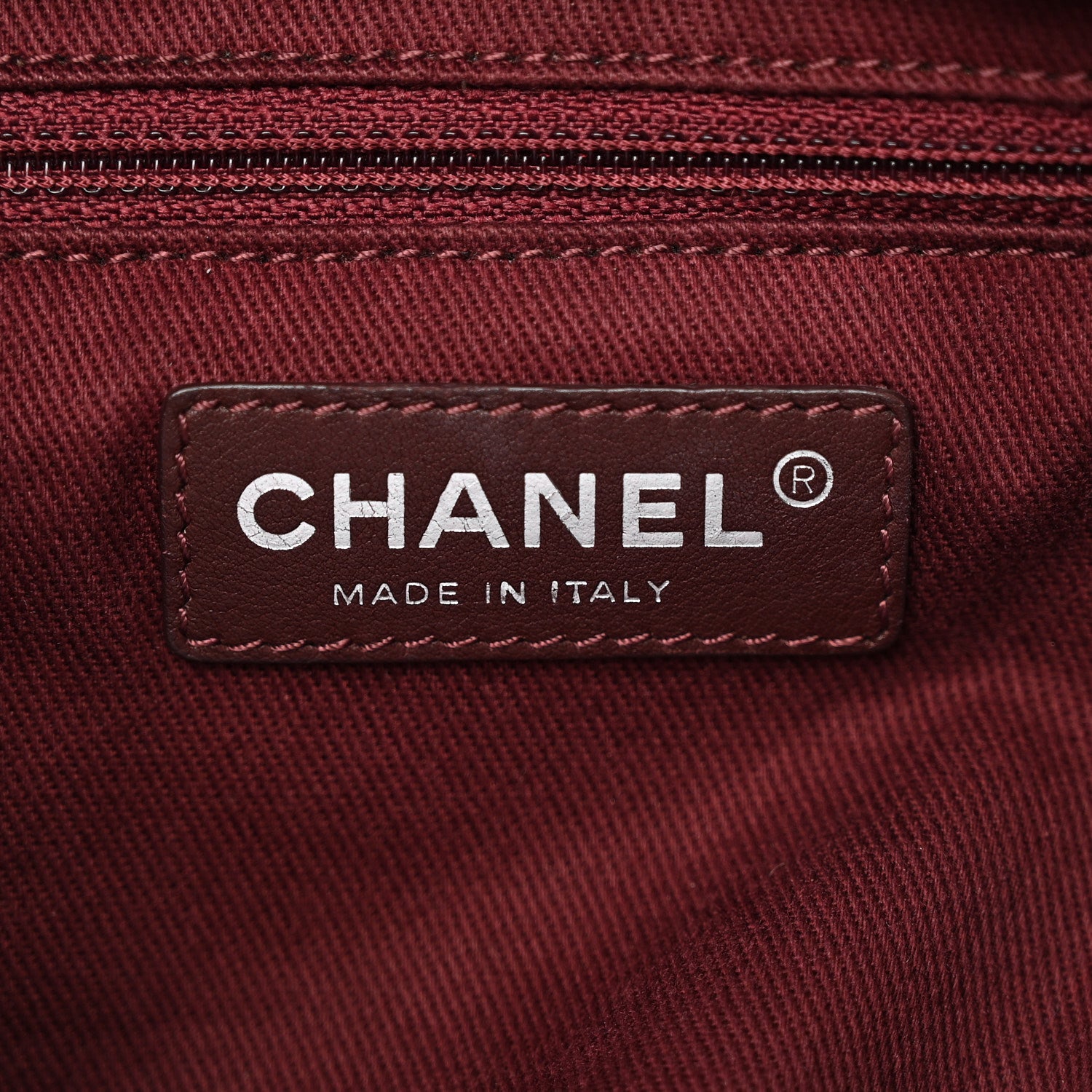 Chanel Iridescent Calfskin Small In The Mix Tote Dark Green 7 of 12
