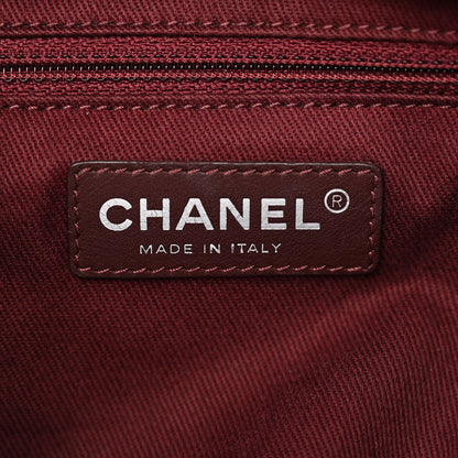 Chanel Iridescent Calfskin Small In The Mix Tote Dark Green 7 of 12
