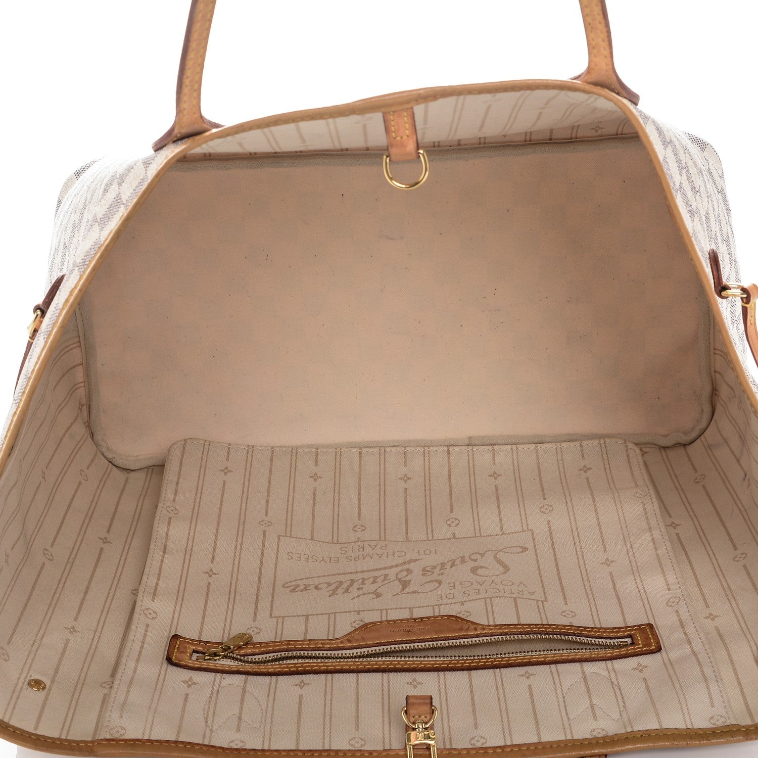 Louis Vuitton Damier Azur Neverfull GM 5 of 8