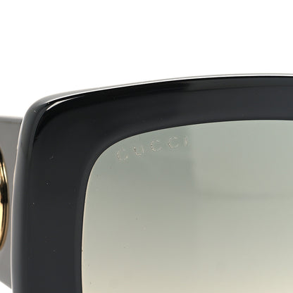 Gucci Acetate Square Frame Sunglasses GG0141S Black 7 of 8