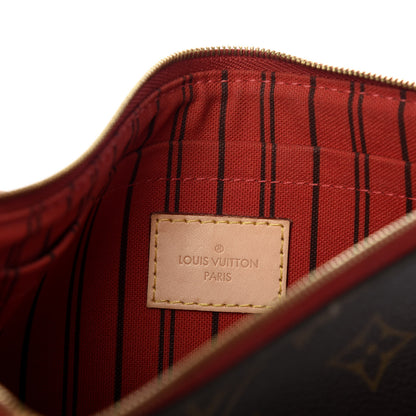 Louis Vuitton Monogram Neverfull MM GM Pochette Cherry 6 of 7
