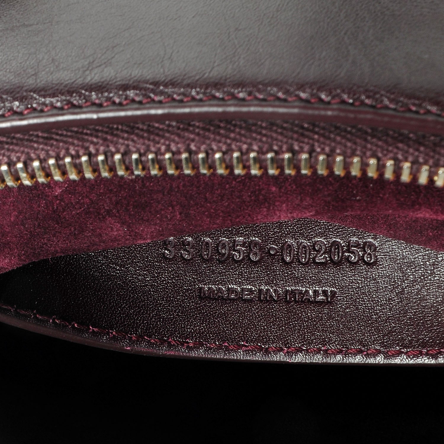 Saint Laurent Calfskin Classic Baby Duffle Wine 8 of 10