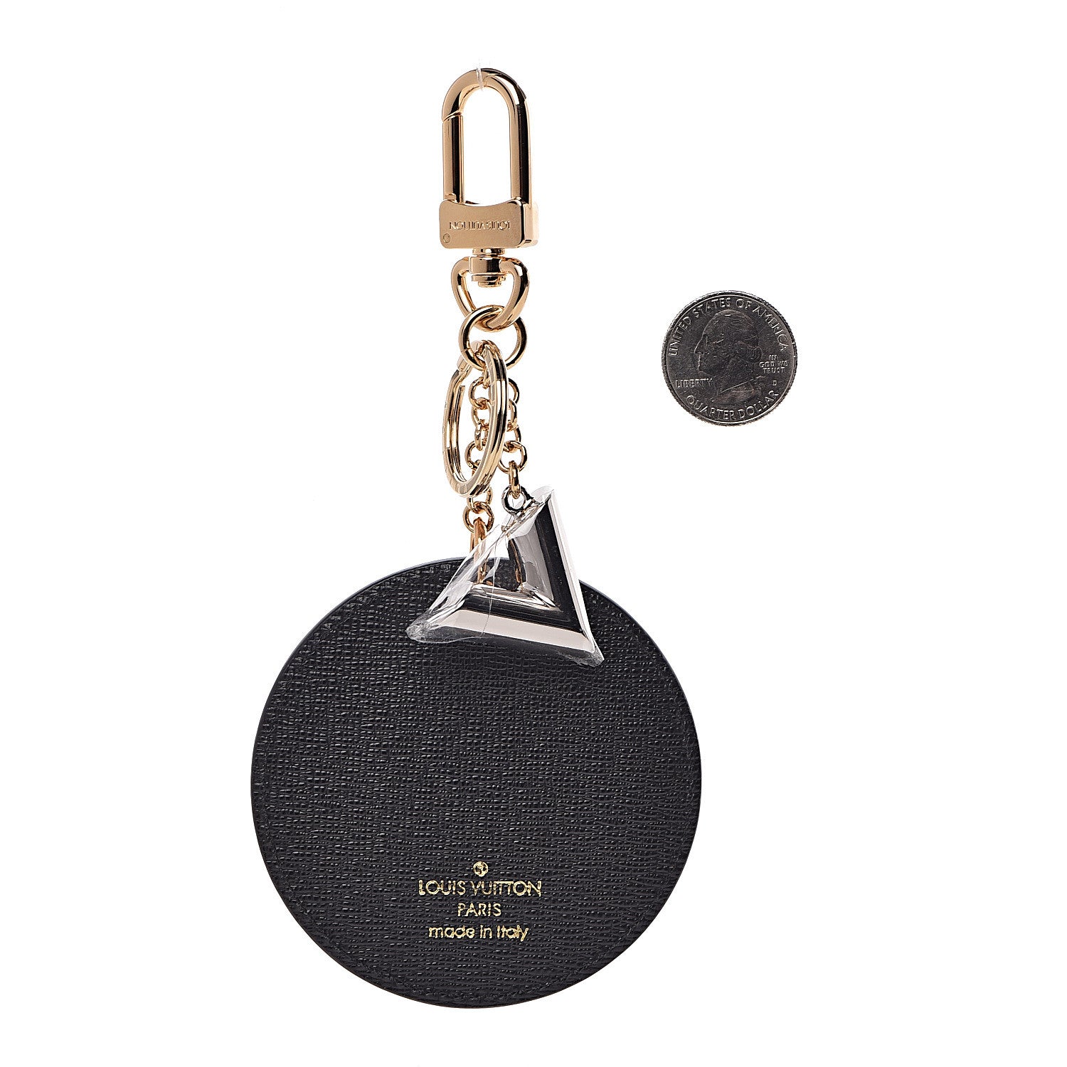 Louis Vuitton Reverse Monogram Night Lights Bag Charm Key Ring 2 of 4