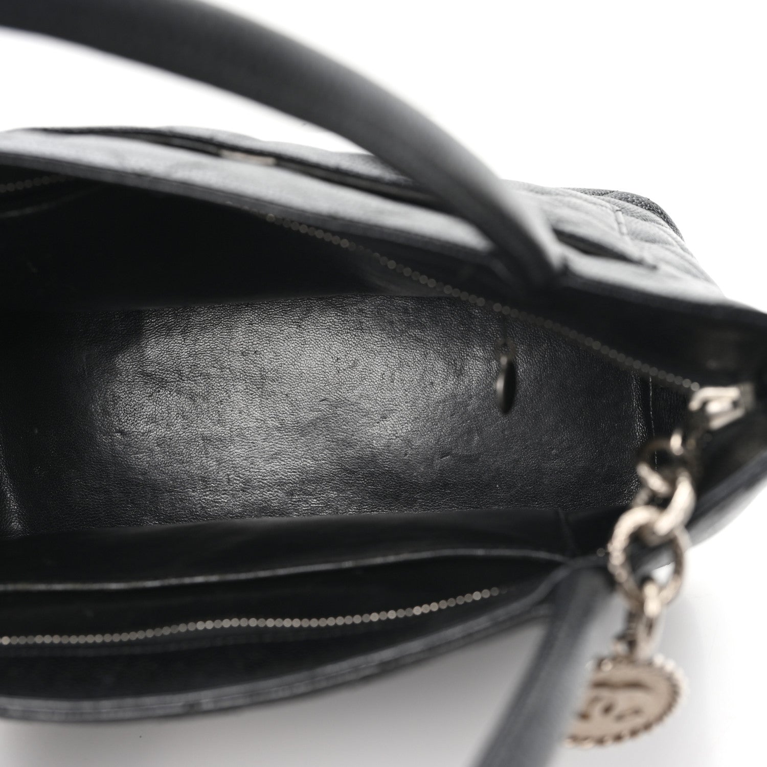 Chanel Caviar Quilted Medallion Tote Black 5 of 13