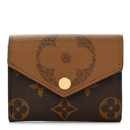 Louis Vuitton Reverse Monogram Giant Zoe Wallet 1 of 7