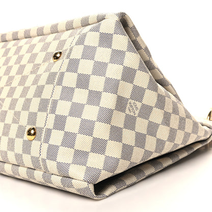 Louis Vuitton Damier Azur Artsy MM 9 of 10