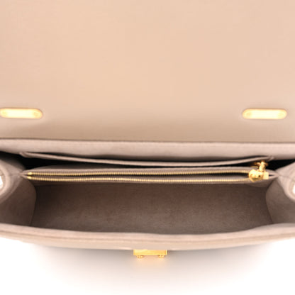 Louis Vuitton Empreinte Monogram Giant Madeleine MM Dove Grey Beige 5 of 10