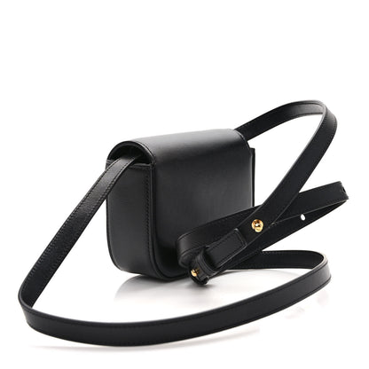 Celine Shiny Calfskin Mini Triomphe Black 3 of 10