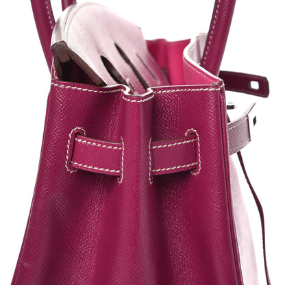 Hermes Epsom Candy Birkin 35 Tosca Rose Tyrien 15 of 42