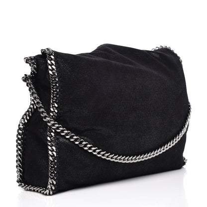 Stella McCartney Shaggy Deer Falabella Fold Over Tote Black 4 of 8