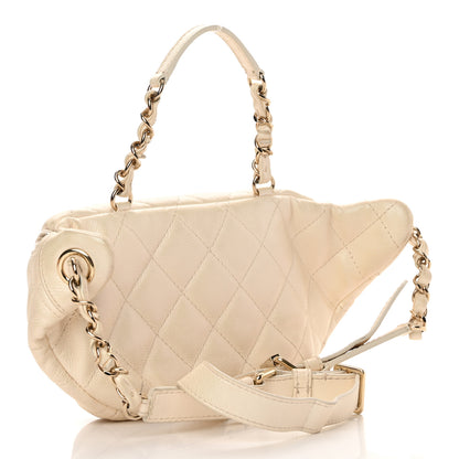 Chanel Calfskin Quilted All About Waist Belt Bag Light Beige 3 of 16