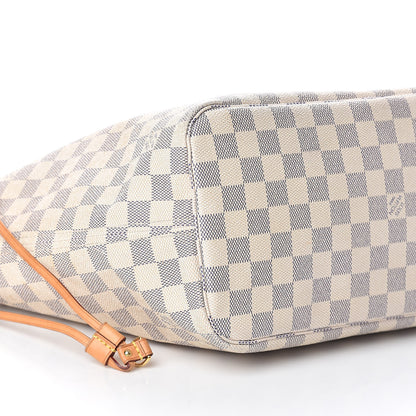 Louis Vuitton Damier Azur Neverfull MM 12 of 13