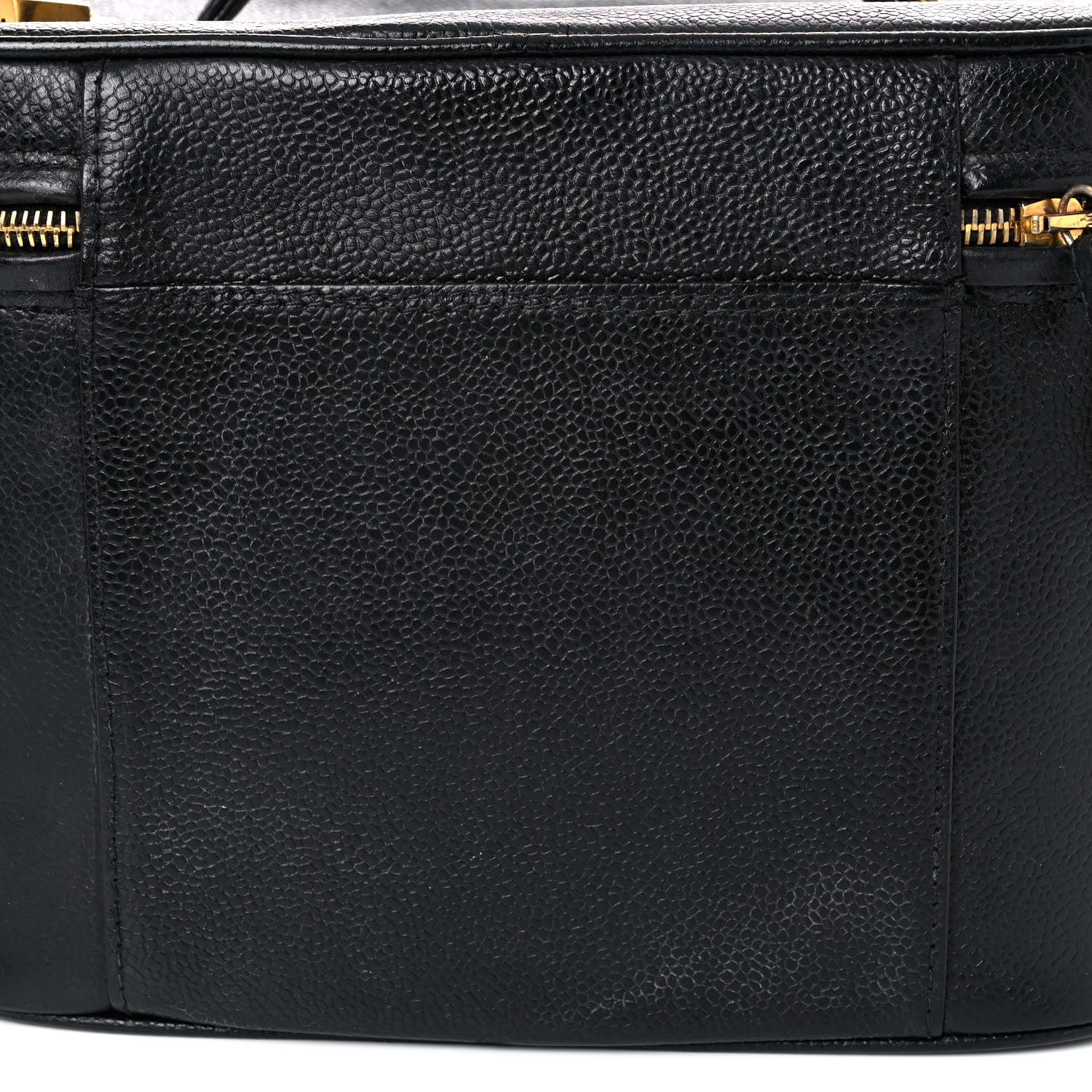 Chanel Caviar CC Vanity Train Case Black 18 of 27