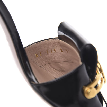 Valentino Garavani Patent VLogo Slides 37 Black 8 of 8