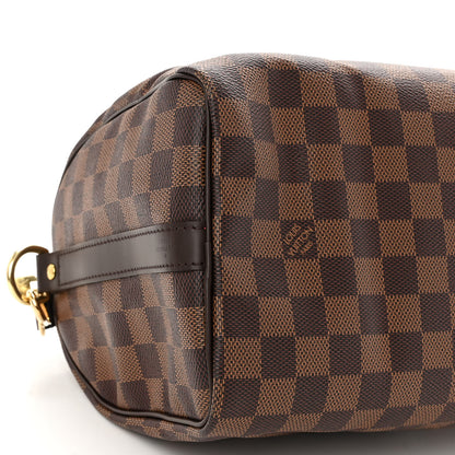 Louis Vuitton Damier Ebene Speedy Bandouliere 25 8 of 9
