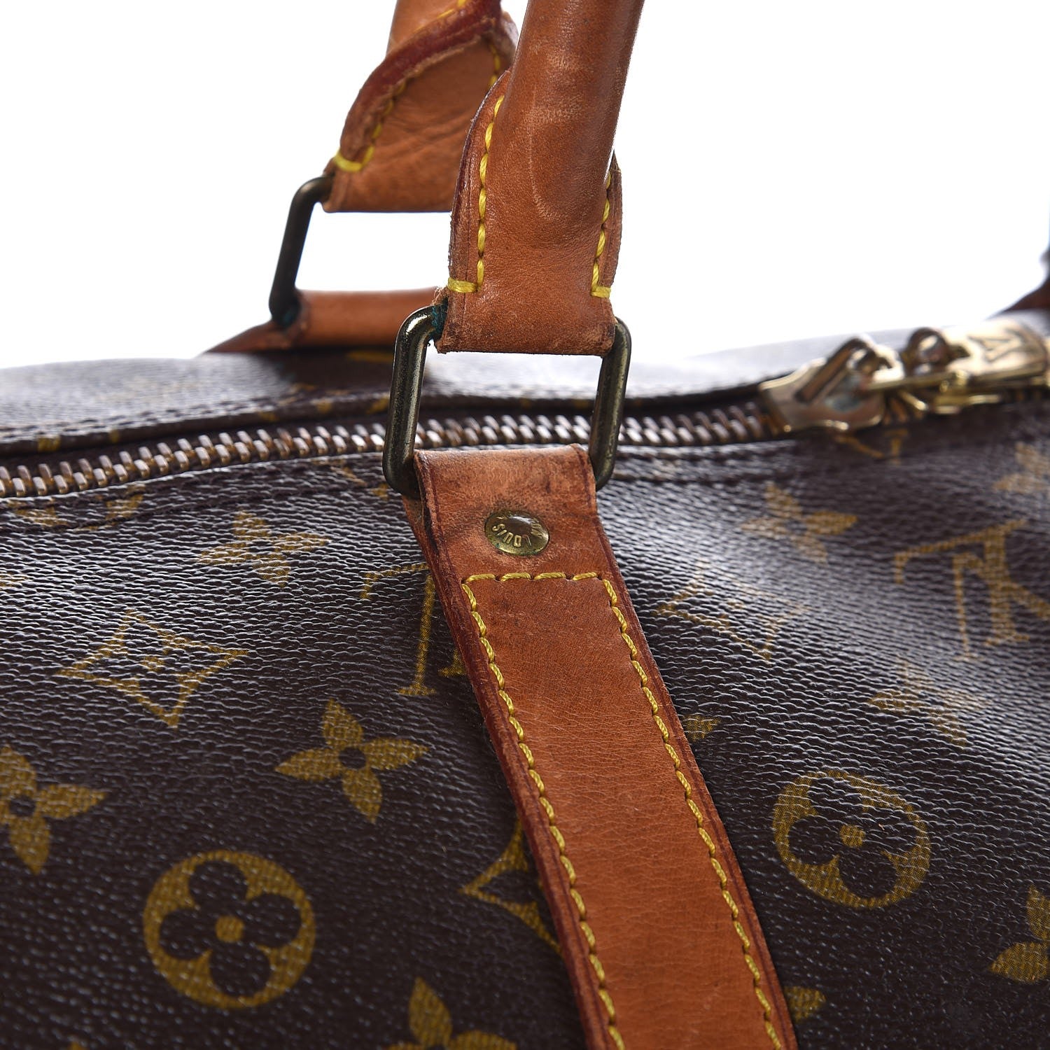 Louis Vuitton Monogram Keepall Bandouliere 55 17 of 38