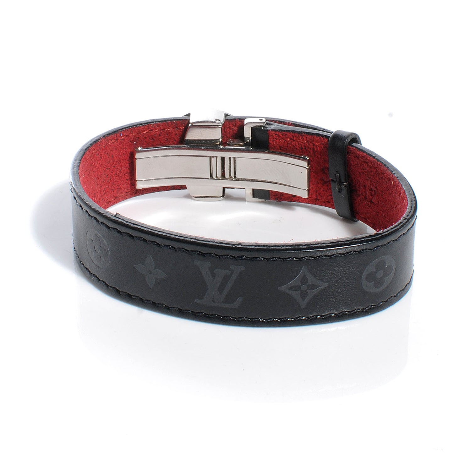 Mat Monogram Wish Bracelet Black