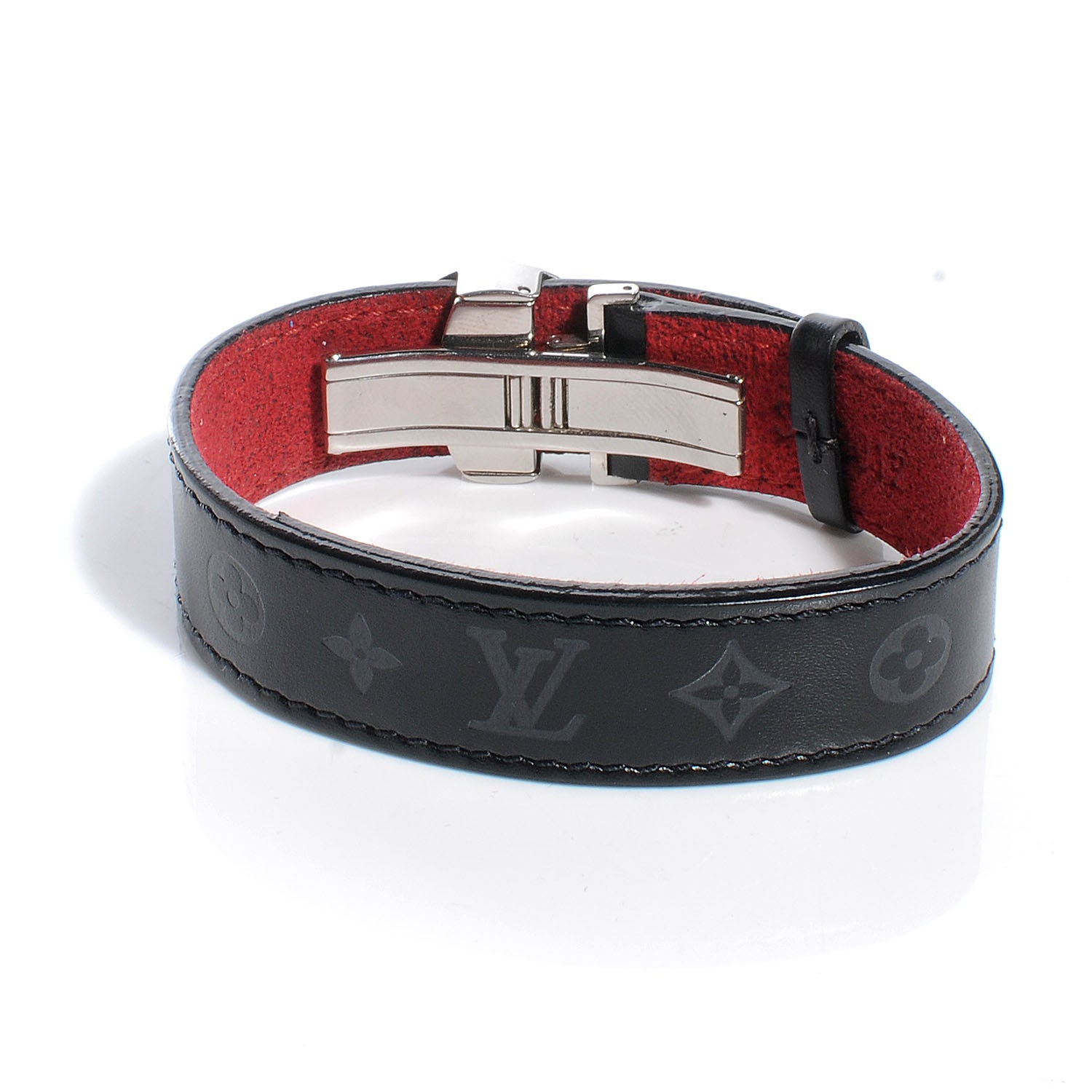 Louis Vuitton Mat Monogram Wish Bracelet Black 5 of 6