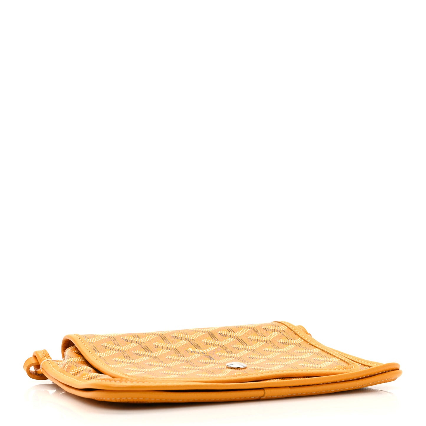Goyardine Plumet Wallet Clutch Yellow