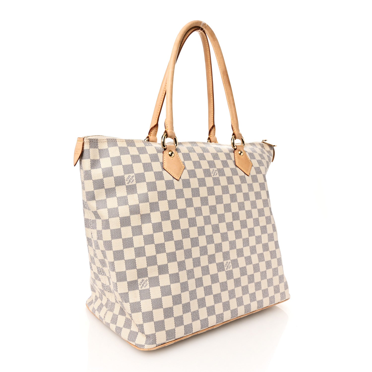Louis Vuitton Damier Azur Saleya GM 3 of 12