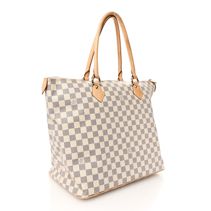 Louis Vuitton Damier Azur Saleya GM 3 of 12