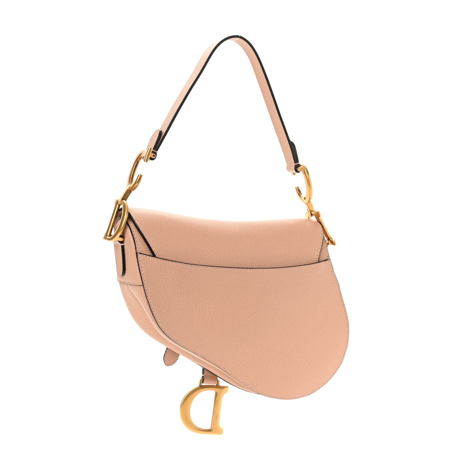 Christian Dior Grained Calfskin Saddle Bag Fard 3 of 8