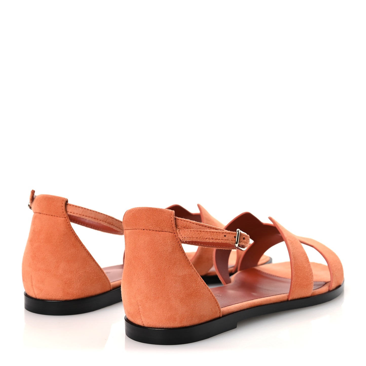 Suede Goatskin Santorini Sandals 38 Bois De Santal