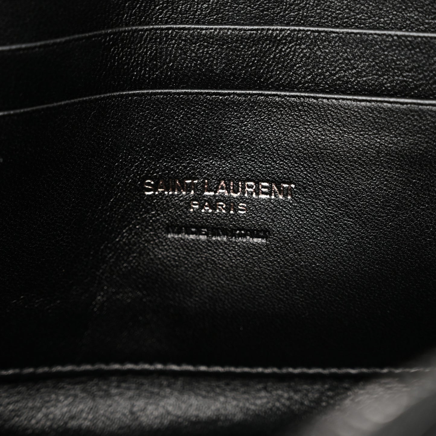 Patent Calfskin Matelasse Monogram Mini Lou Camera Bag Black