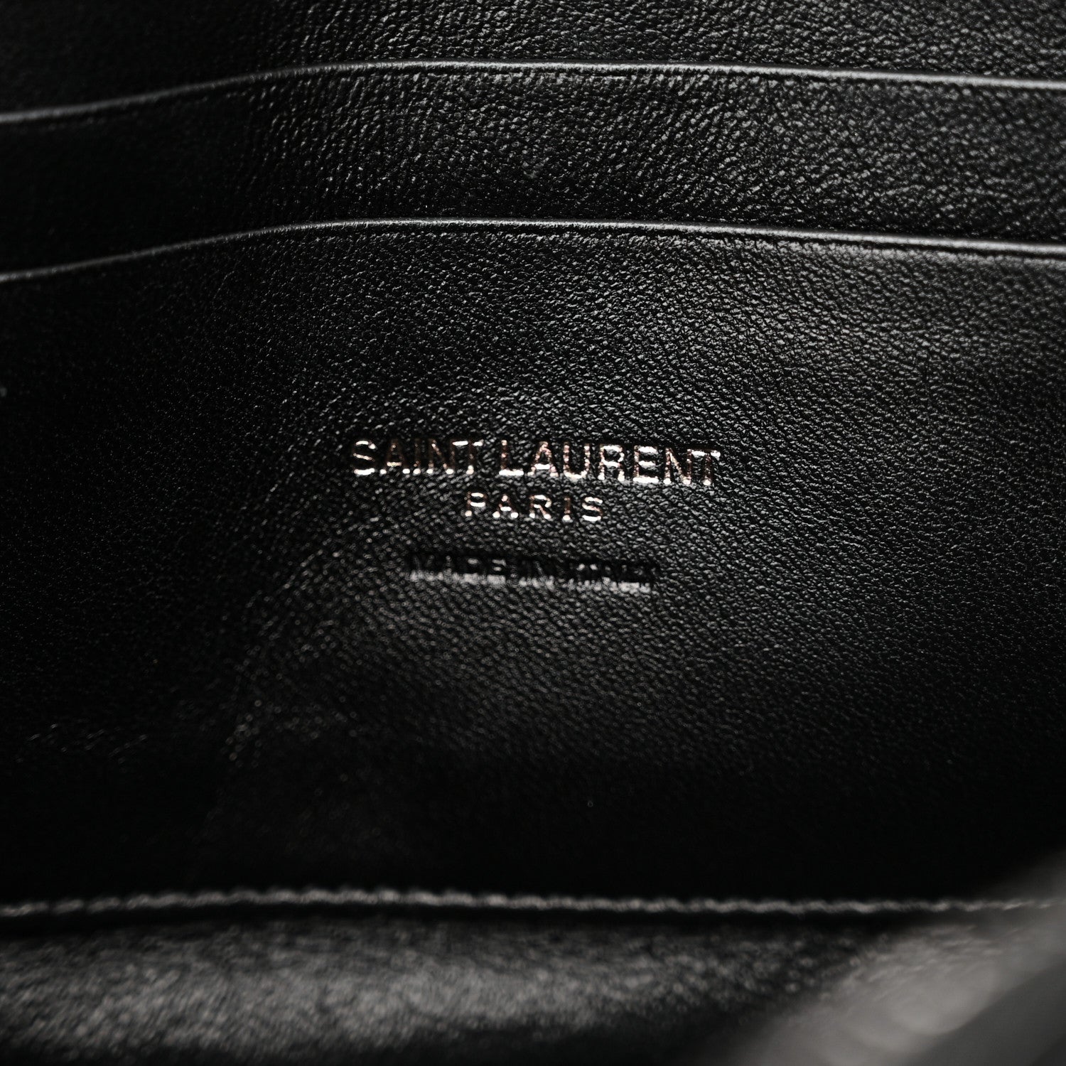Saint Laurent Patent Calfskin Matelasse Monogram Mini Lou Camera Bag Black 7 of 10