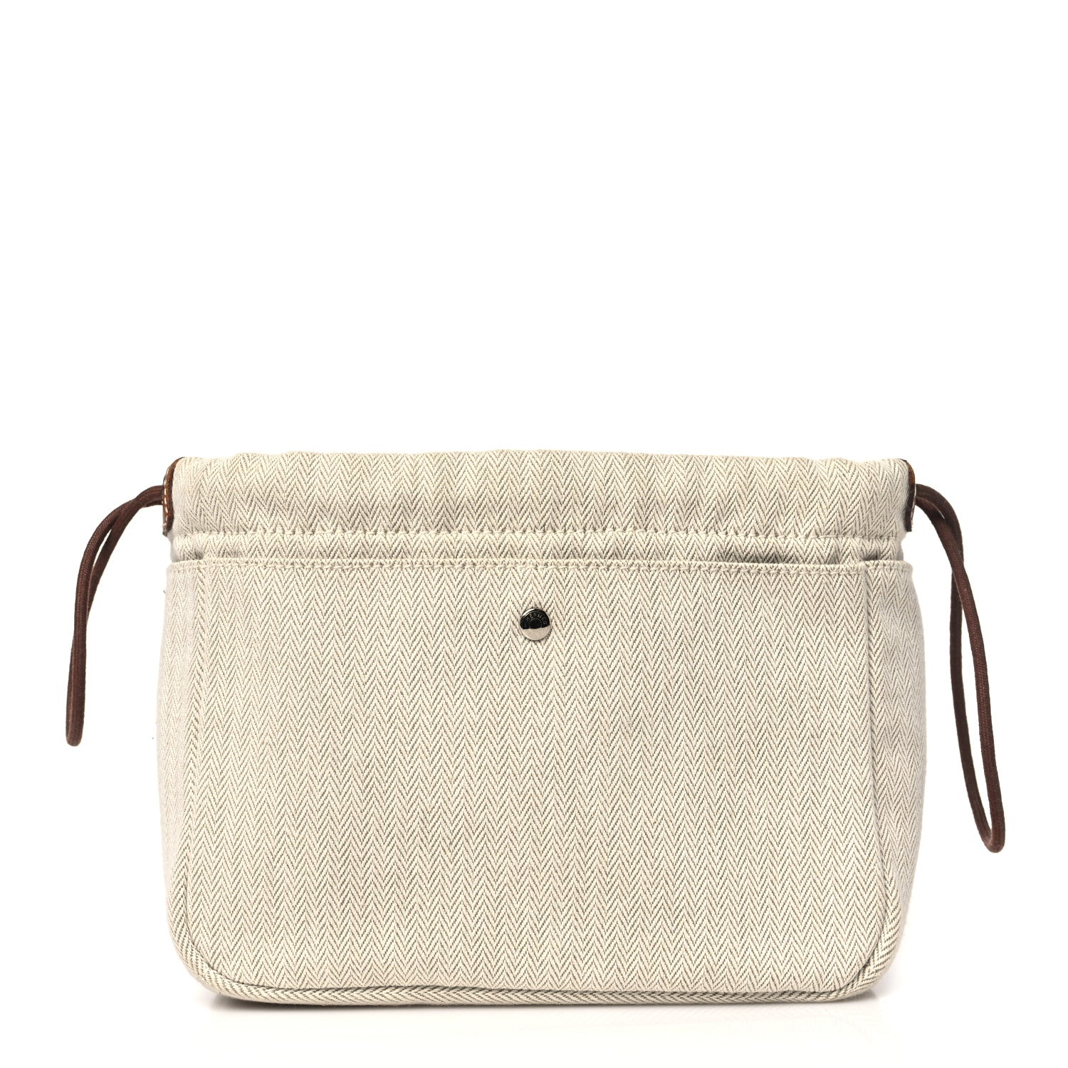 Hermes Canvas Barenia Fourbi 20 PM Pouch Naturel Fauve 1 of 9