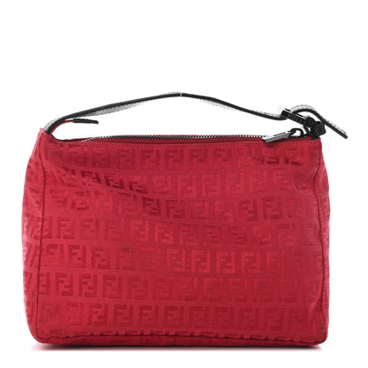 Fendi Zucchino Vitello Mini Pochette Lipstick Testa di Moro 1 of 7