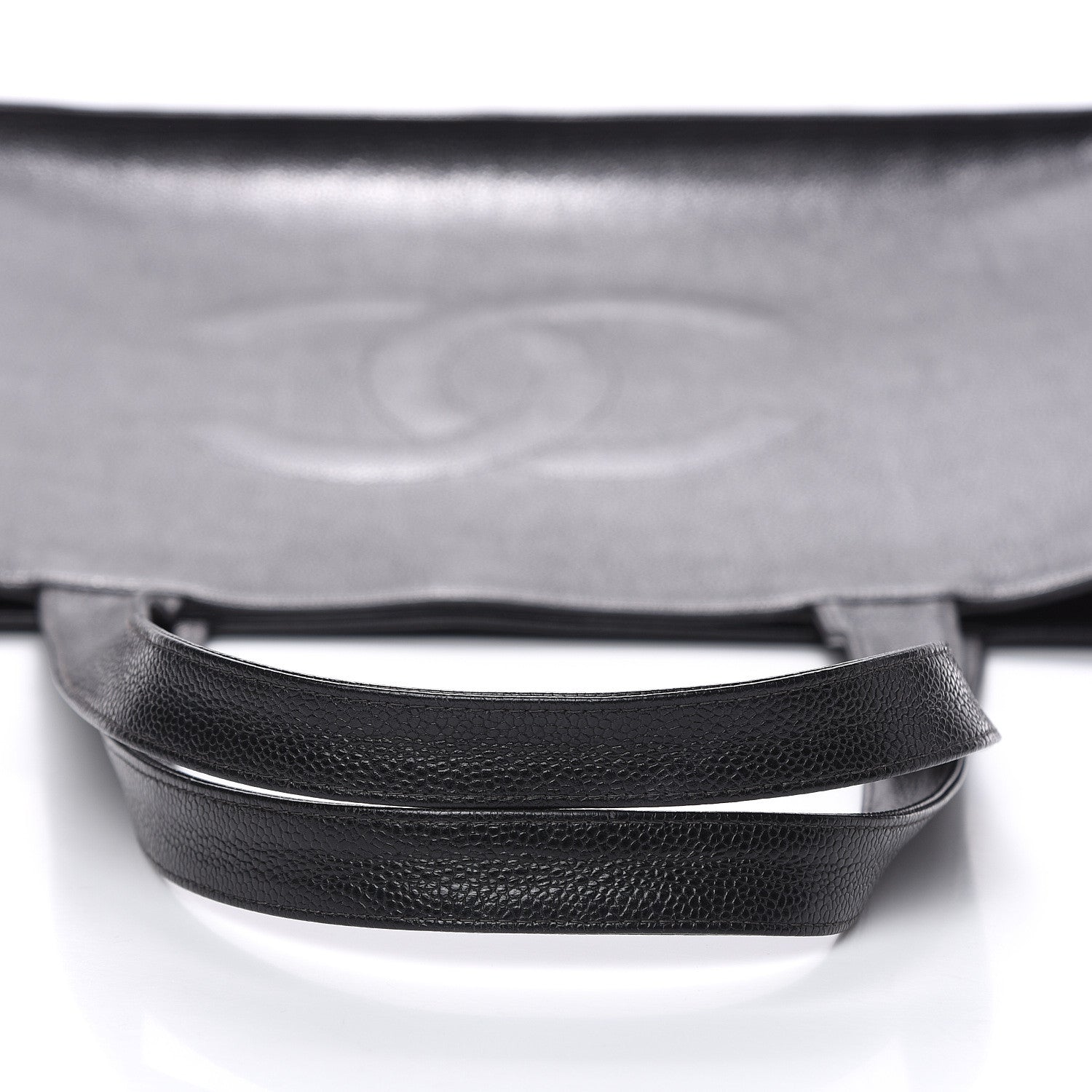 Chanel Caviar CC Tote Black 11 of 14