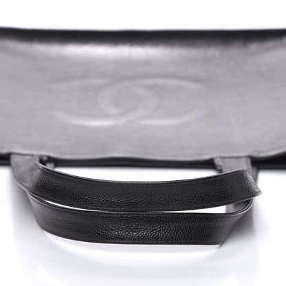 Chanel Caviar CC Tote Black 11 of 14