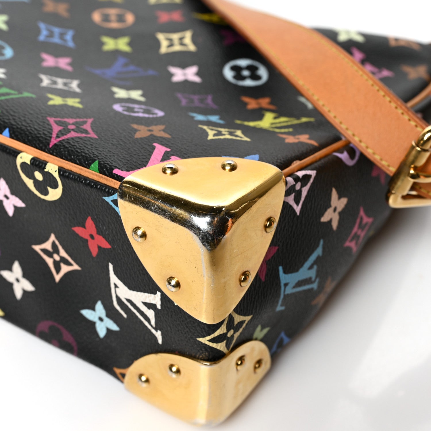 Louis Vuitton Monogram Multicolor Boulogne Black 10 of 14