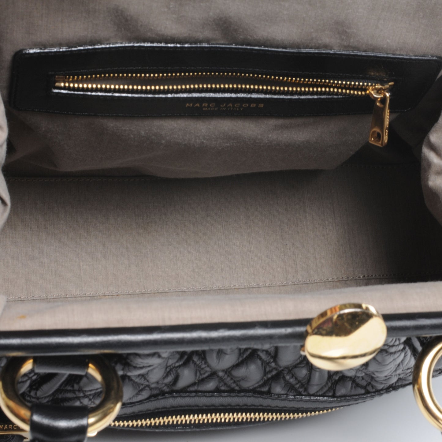 Elastic Quilted Stam Black