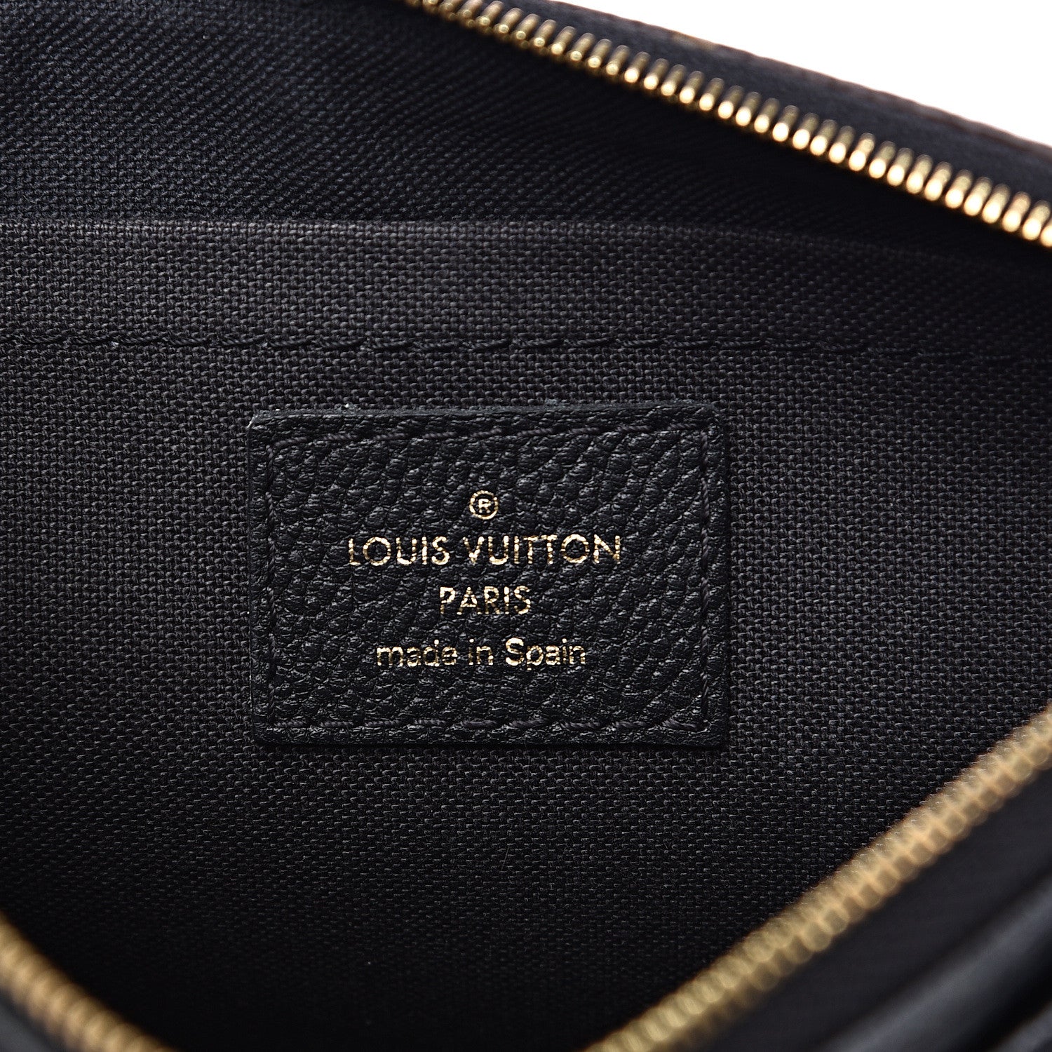 Louis Vuitton Monogram Pallas Clutch Black 5 of 10