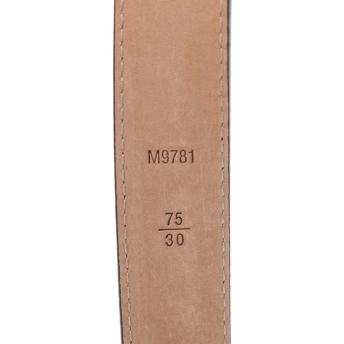 Mini Monogram 25mm LV Initiales Belt 75 30