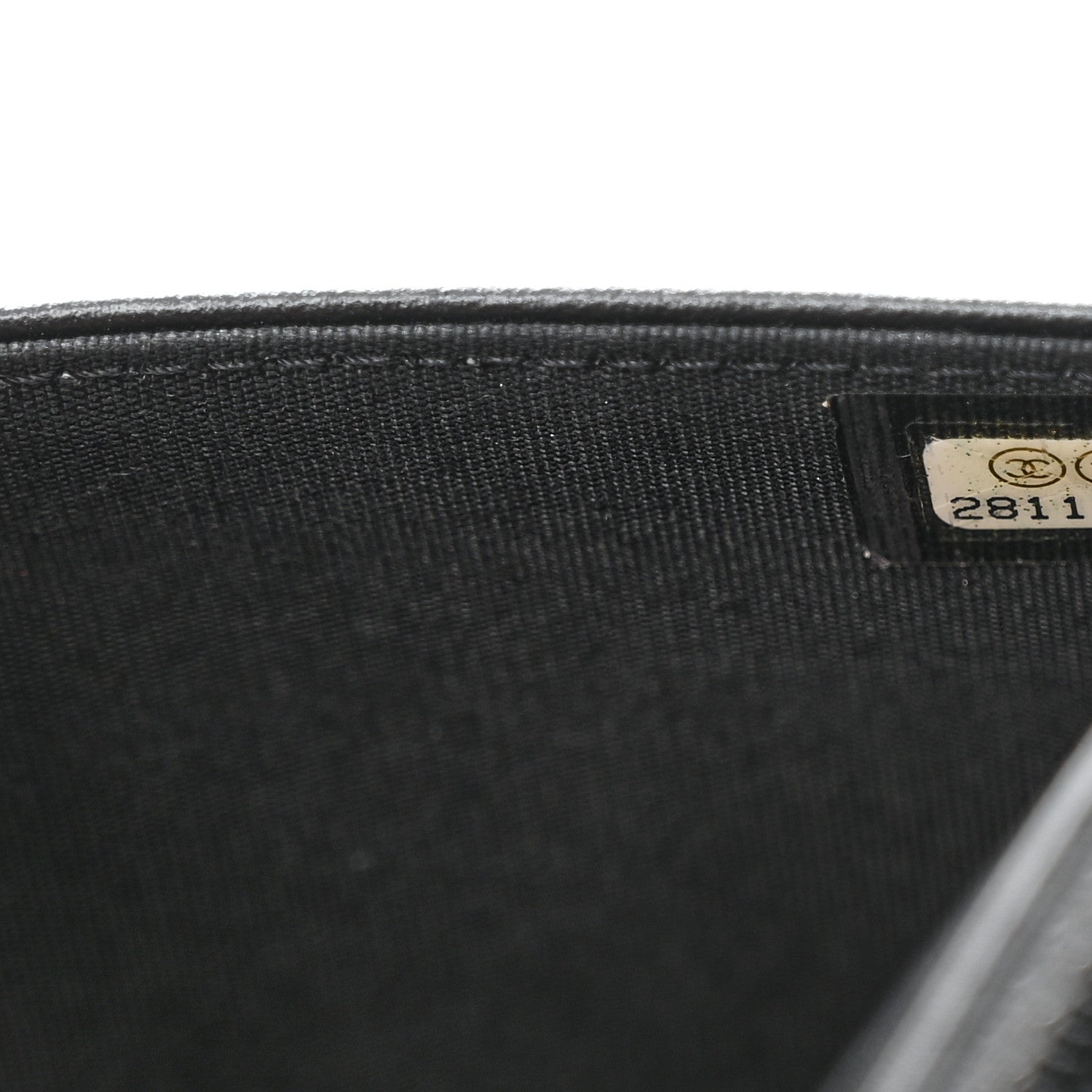 Chanel Caviar Quilted Boy Wallet On Chain WOC Black 6 of 15
