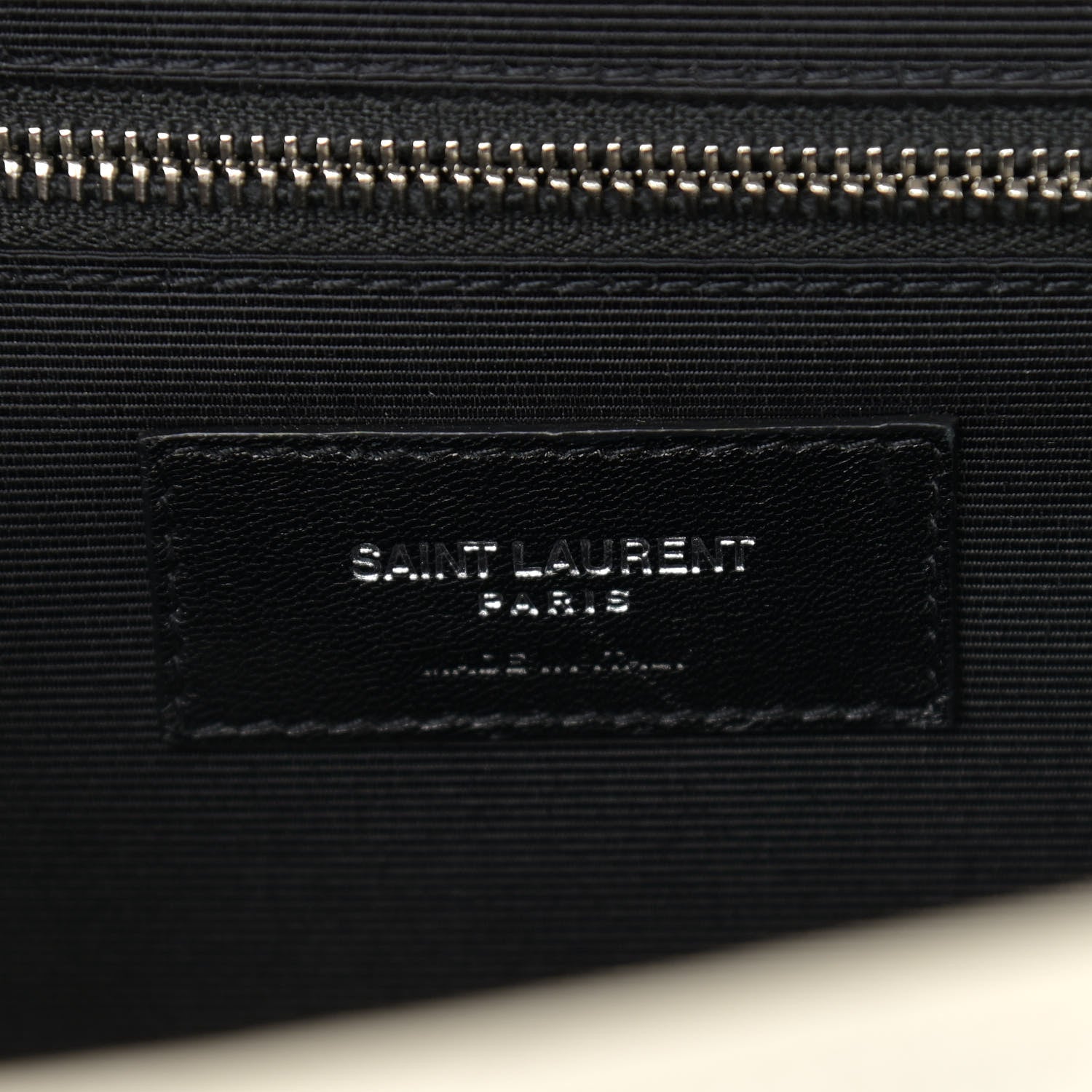 Saint Laurent Grain De Poudre Large Tri-Quilt Monogram Satchel Porcellana 7 of 11