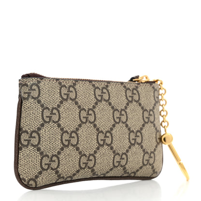 Gucci GG Supreme Monogram Key Case Brown 3 of 8