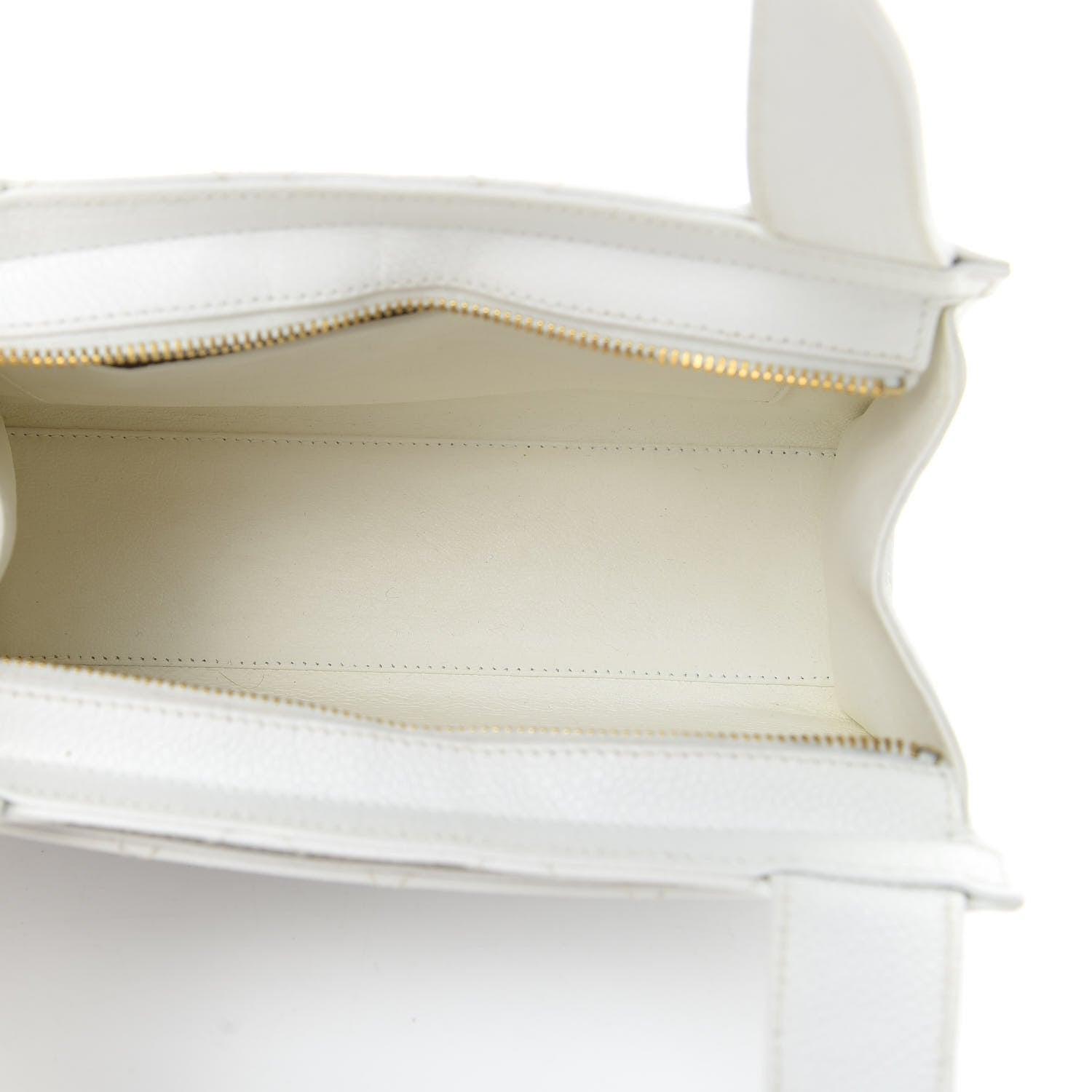 Chanel Caviar Quilted Top Handle Bag White 5 of 12
