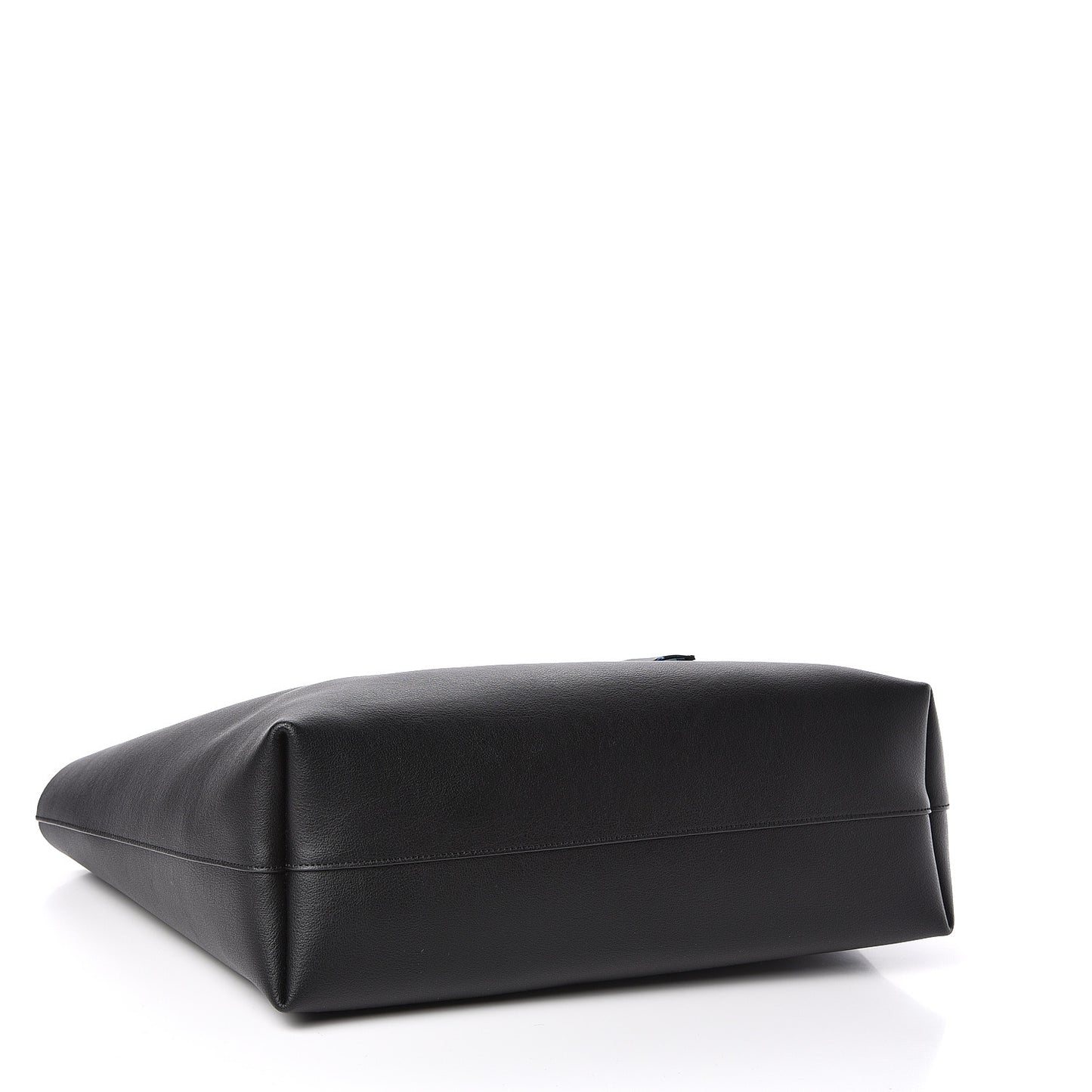 Calfskin Large Shopping Tote Black