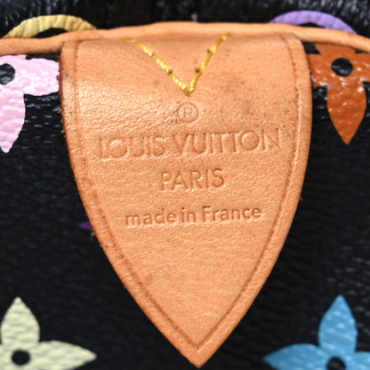 Louis Vuitton Monogram Multicolor Speedy 30 Black 6 of 15
