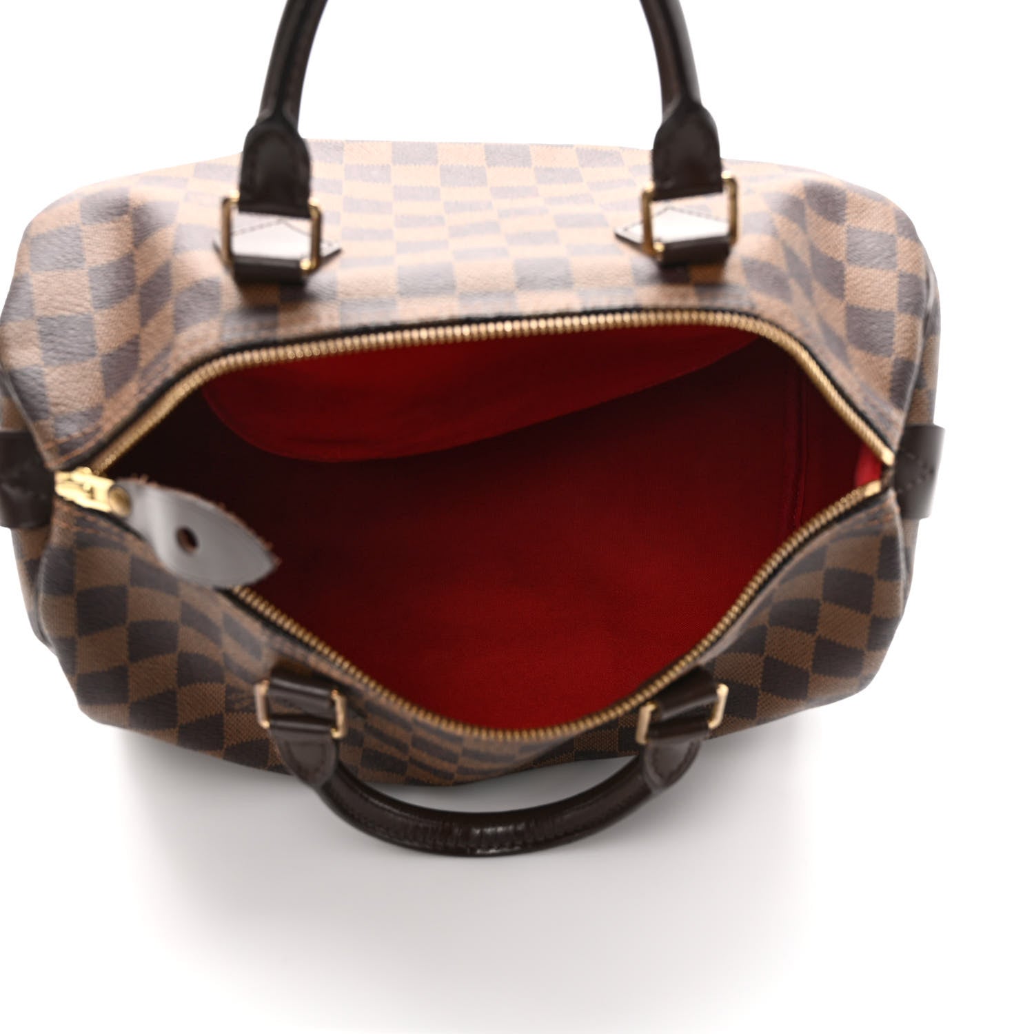 Louis Vuitton Damier Ebene Speedy 30 5 of 9