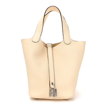 Hermes Taurillon Clemence Picotin Lock 18 PM Nata 1 of 17