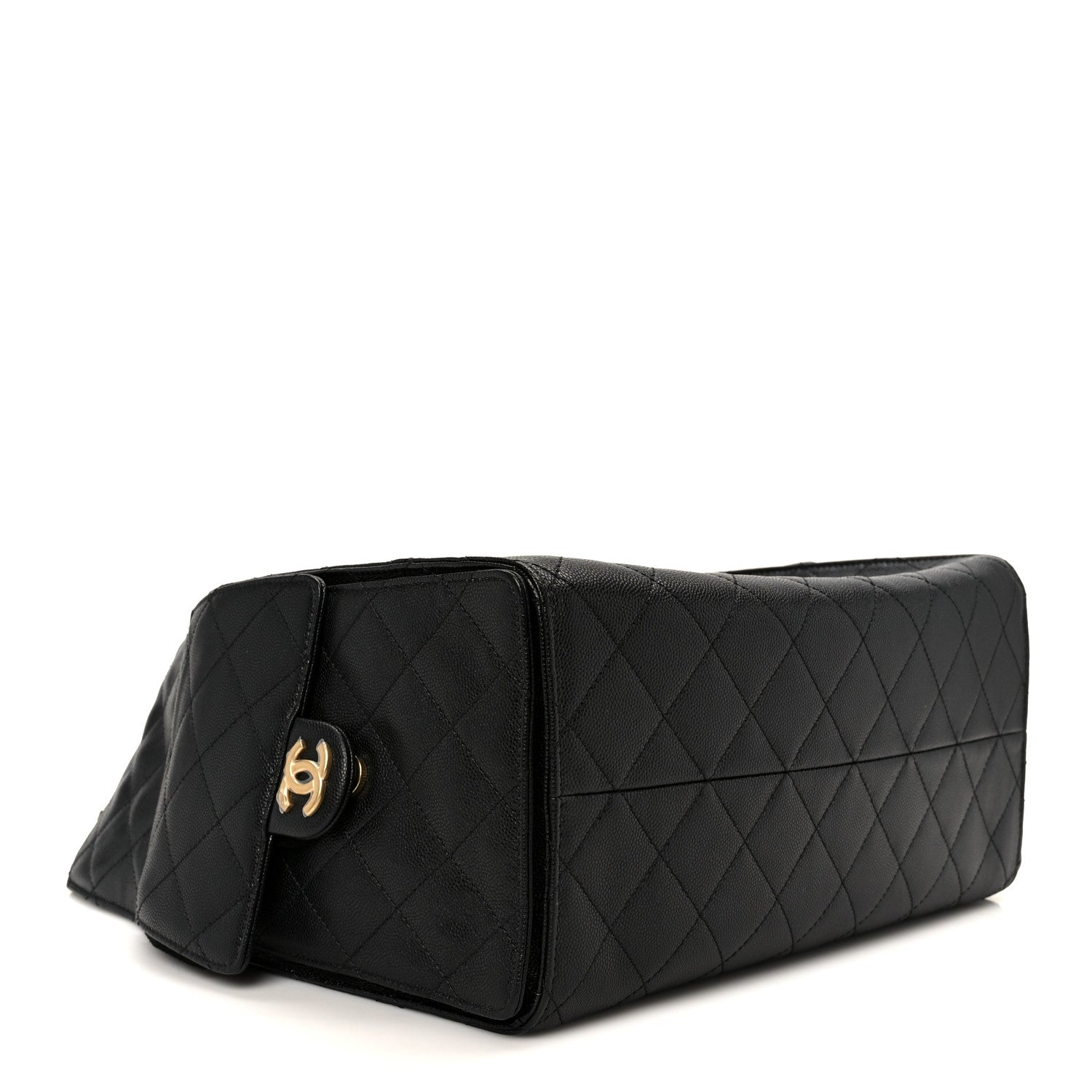 Chanel Caviar Quilted Medium Chanel 25 Handbag Black 4 of 12