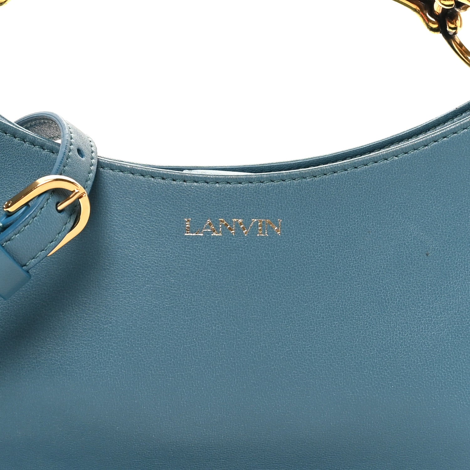 Lanvin Lambskin Cat Hobo Jeans 7 of 9