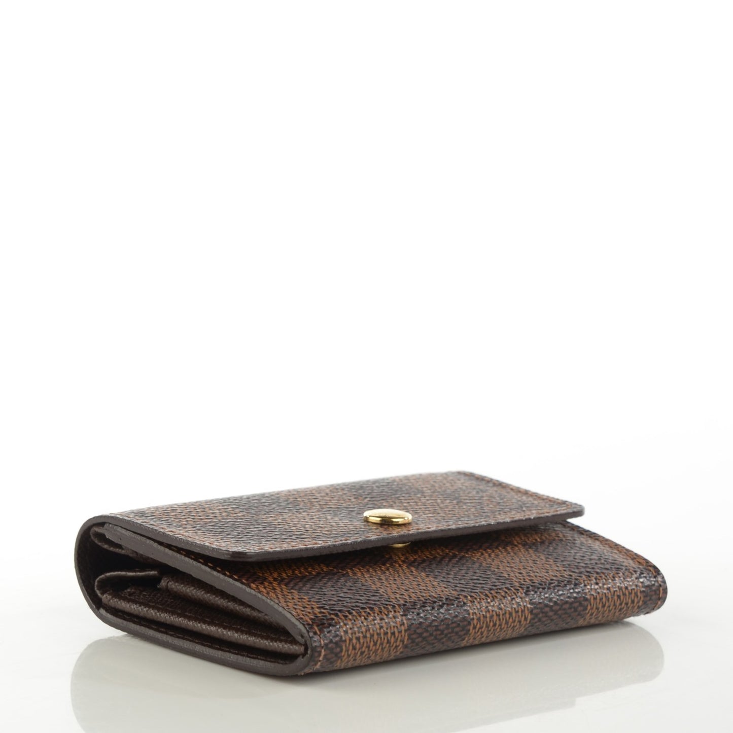 Damier Ebene Porte-Monnaie Plat Coin Purse