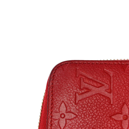 Louis Vuitton Empreinte Zippy Wallet Cherry 14 of 18